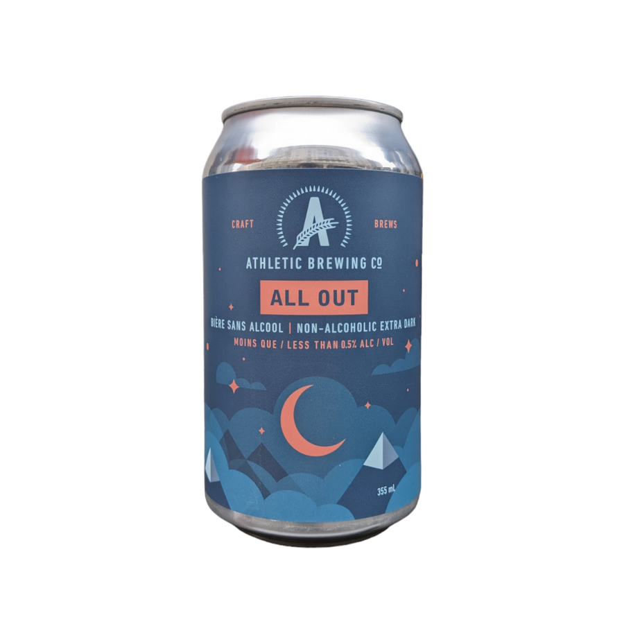 All Out | Athletic Brewing Company | 0.5° | Bière sans alcool