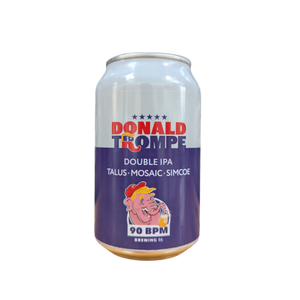 Donald Trompe | 90 BPM Brewing Co | 8° | Imperial IPA / Double IPA / DIPA