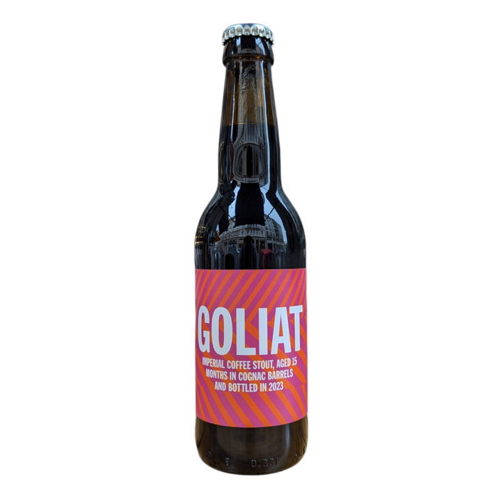 Goliat Cognac Barrel Aged 2023  To Ol  12.9°  Bière élevée en barrique de spiritueux - La Plante Du Loup