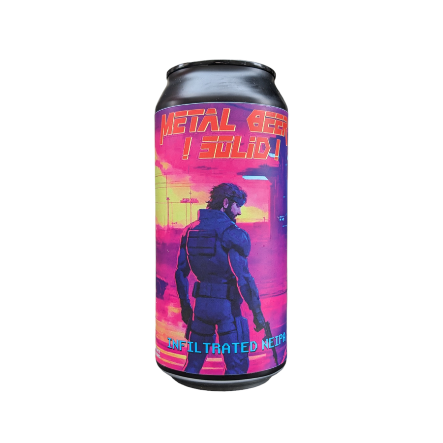 Metal Beer Solid | Game Over Brewing Company | 6° | New England IPA / NEIPA