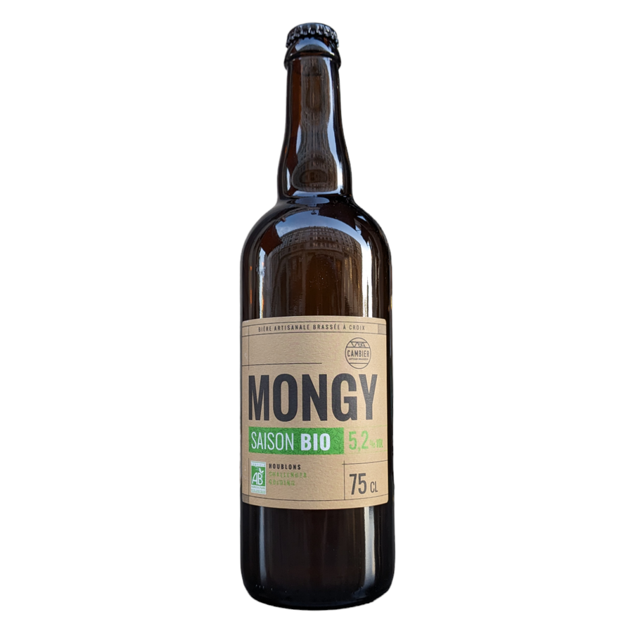 Mongy Saison Bio | Cambier | 5.2° | Bière de Ferme / Saison
