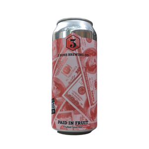 Paid in Fruits | 3 Sons Brewing Co | 6.5° | Bière sure / Sour