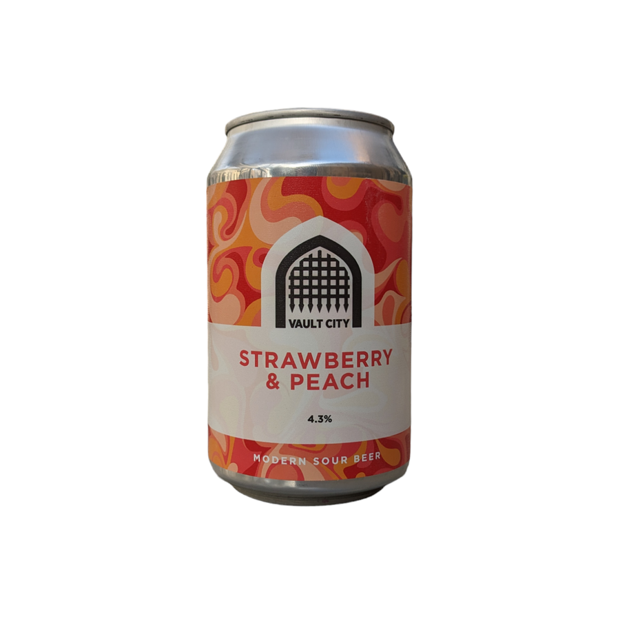 Strawberry & Peach | Vault City Brewing | 4.3° | Bière Sure / Sour Ale