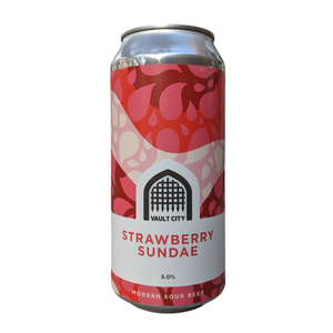 Strawberry Sundae | Vault City Brewing | 5° | Bière Sure / Sour Ale