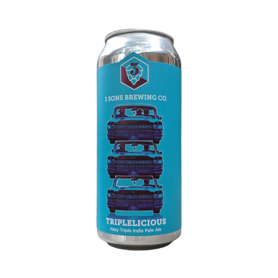 Triplelicious | 3 Sons Brewing Co | 10° | Imperial IPA / DIPA / TIPA