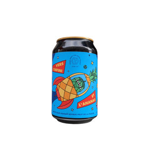 Vers L'infini et l'ananas | Arav' Craft Brewery | 6.5° | Bière sure / Sour
