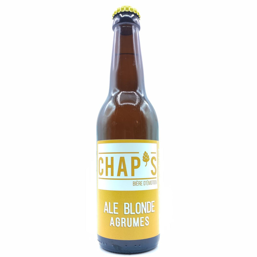 Ale Blonde Agrumes | Brasserie Chap's - Autour de la Bière | 6.8° | Bière aux fruits