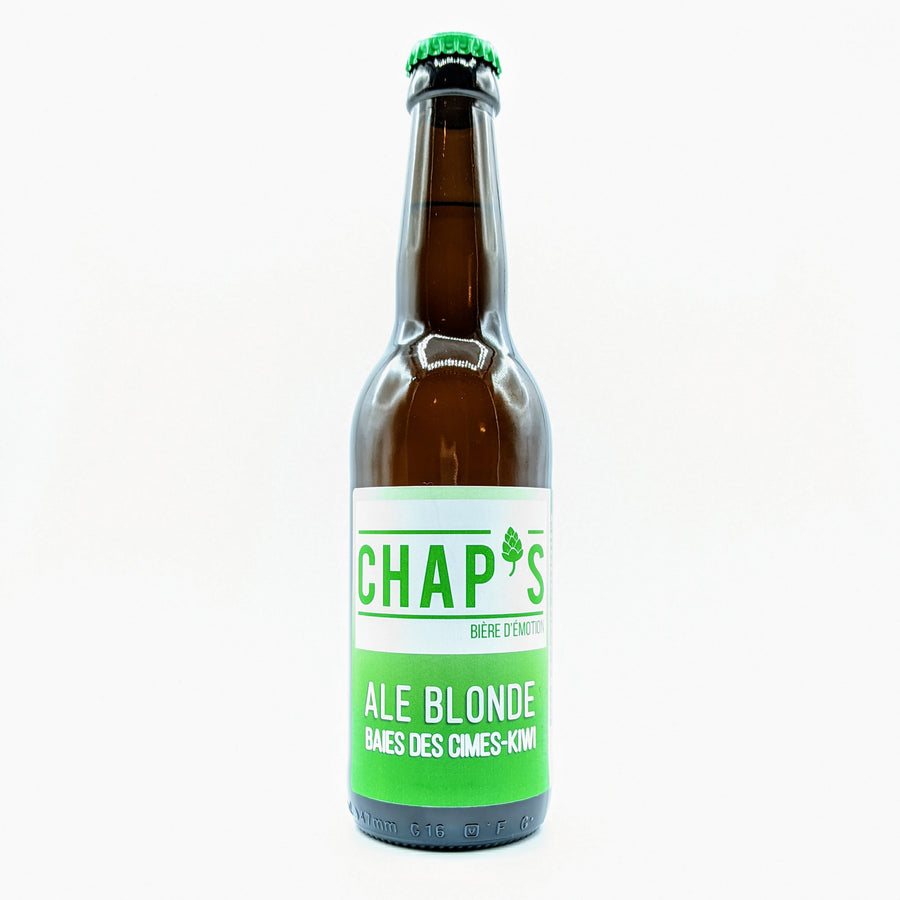 Blonde Baies des Cimes Kiwi | Brasserie Chap's - Autour de la Bière | 7.1° | Bière aux fruits
