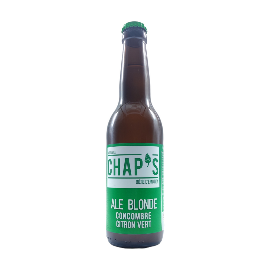 Ale Blonde Concombre Citron Vert | Brasserie Chap's - Autour de la Bière | 6.9° | Bière aux fruits