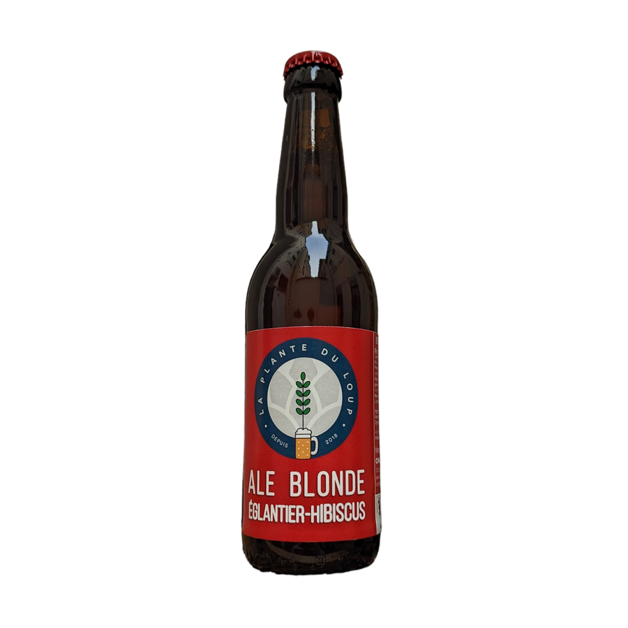 Ale Blonde Eglantier - Hibiscus | Brasserie Chap's - Autour de la Bière | 7.2° | Bière aux fleurs