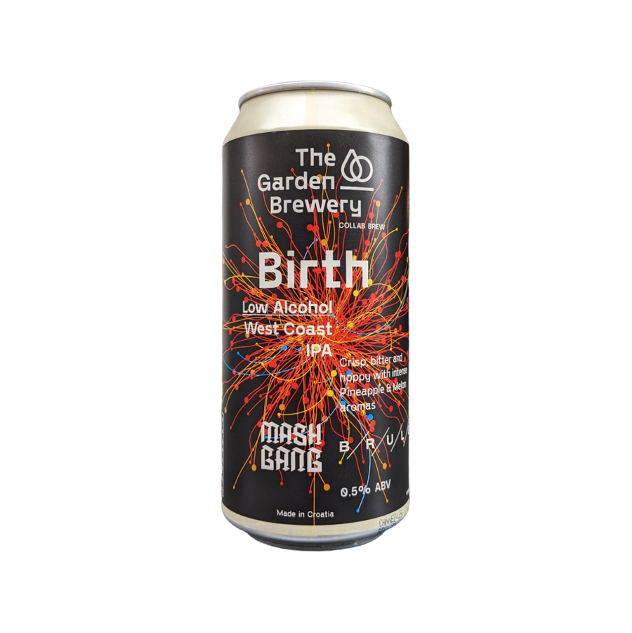 Birth | The Garden Brewery | 0.5° | Bière sans alcool