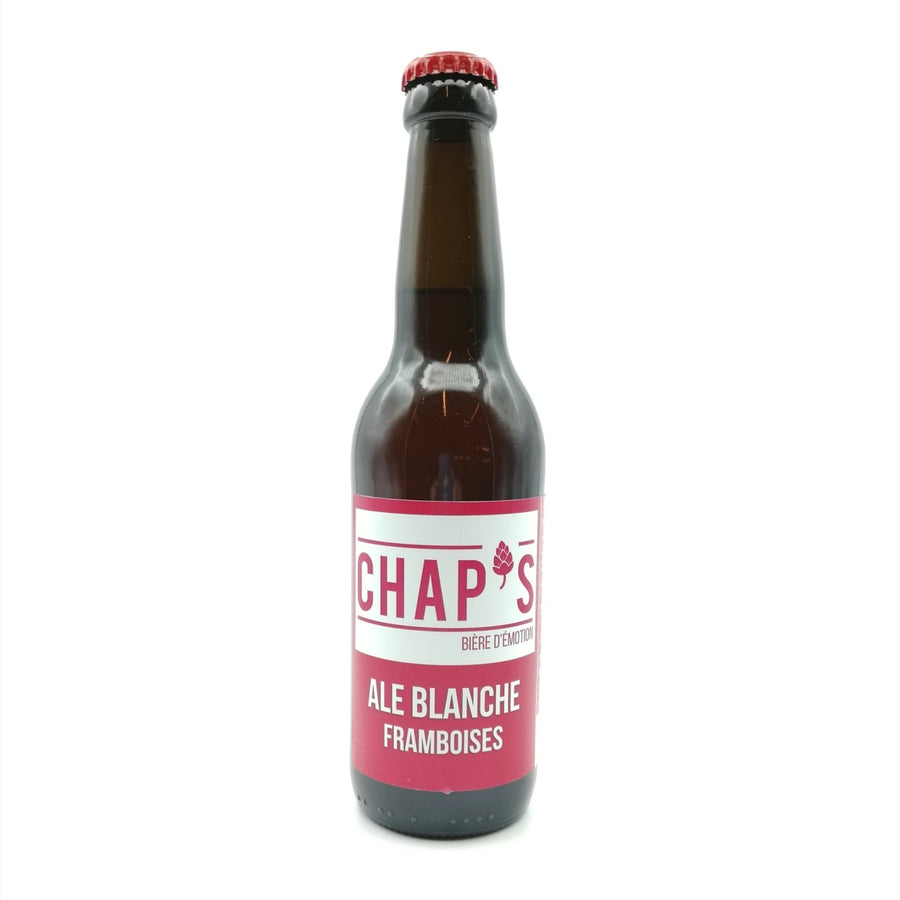 Blanche Framboises | Brasserie Chap's - Autour de la Bière | 7.1° | Bière aux fruits