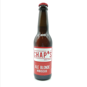 Ale Blonde Hibiscus | Brasserie Chap's - Autour de la Bière | 6.9° | Bière aux fleurs