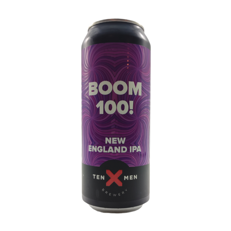 Boom 100! | Ten Men Brewery | 5.6° | New England IPA / NEIPA