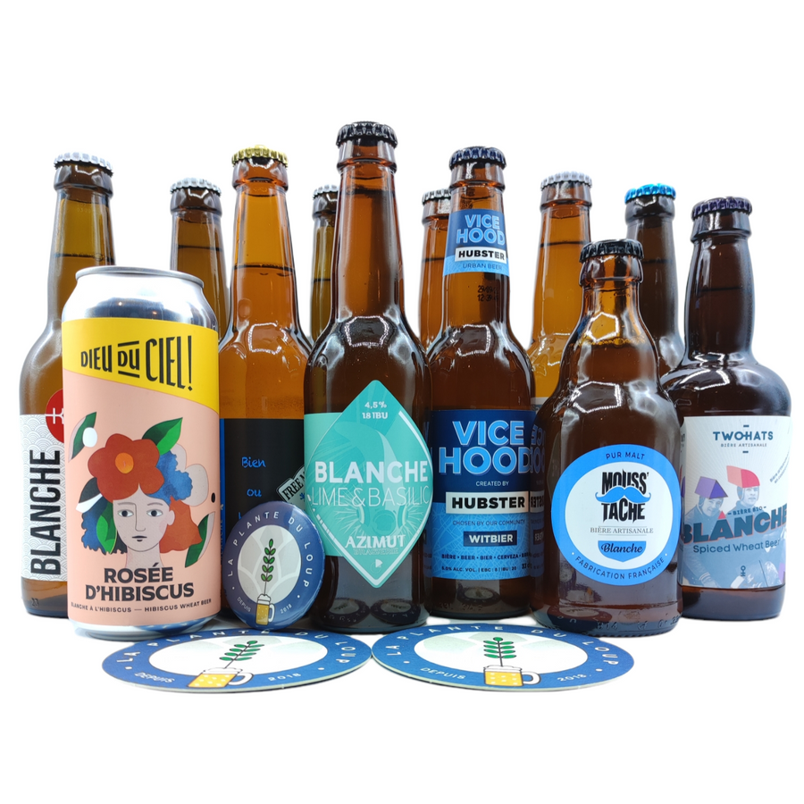 Bières à offrir : coffret cadeau de Bières Artisanales avec verres
