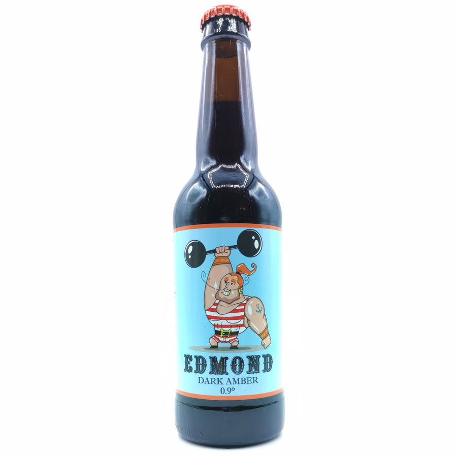 Edmond Dark Amber | Brasserie Du Marrel | 0.9° | Bière sans alcool