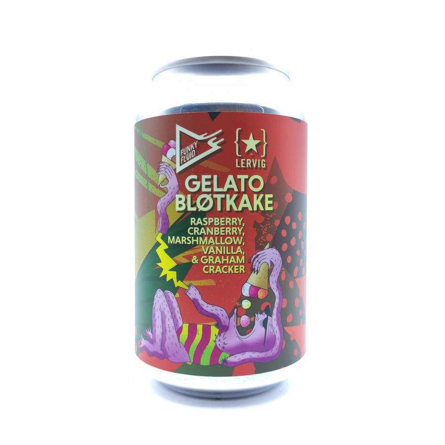 Gelato: Blotkake | Funky Fluid collab' Lervig | 5.5° | Bière Sure / Sour Ale