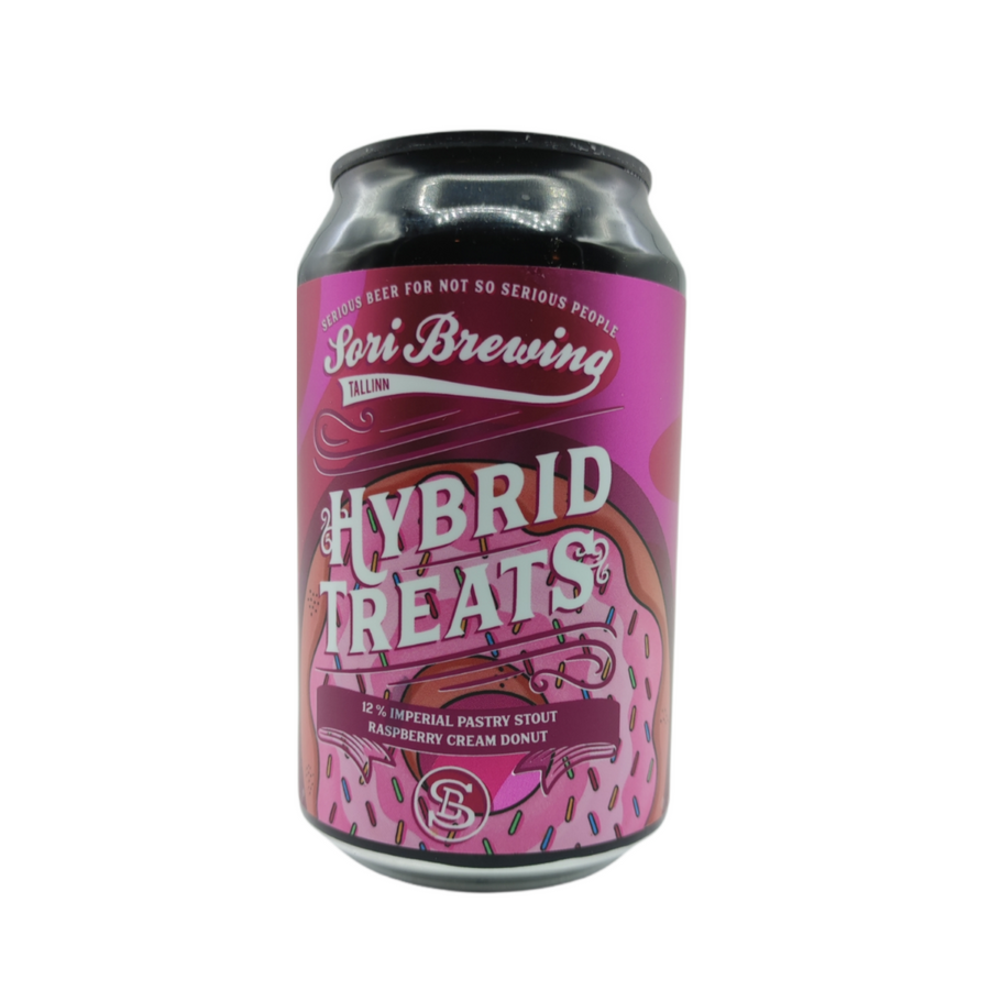 Hybrid Treats Vol.4: Raspberry Cream Donut | Sori | 12° | Imperial - Russian Imp. Stout