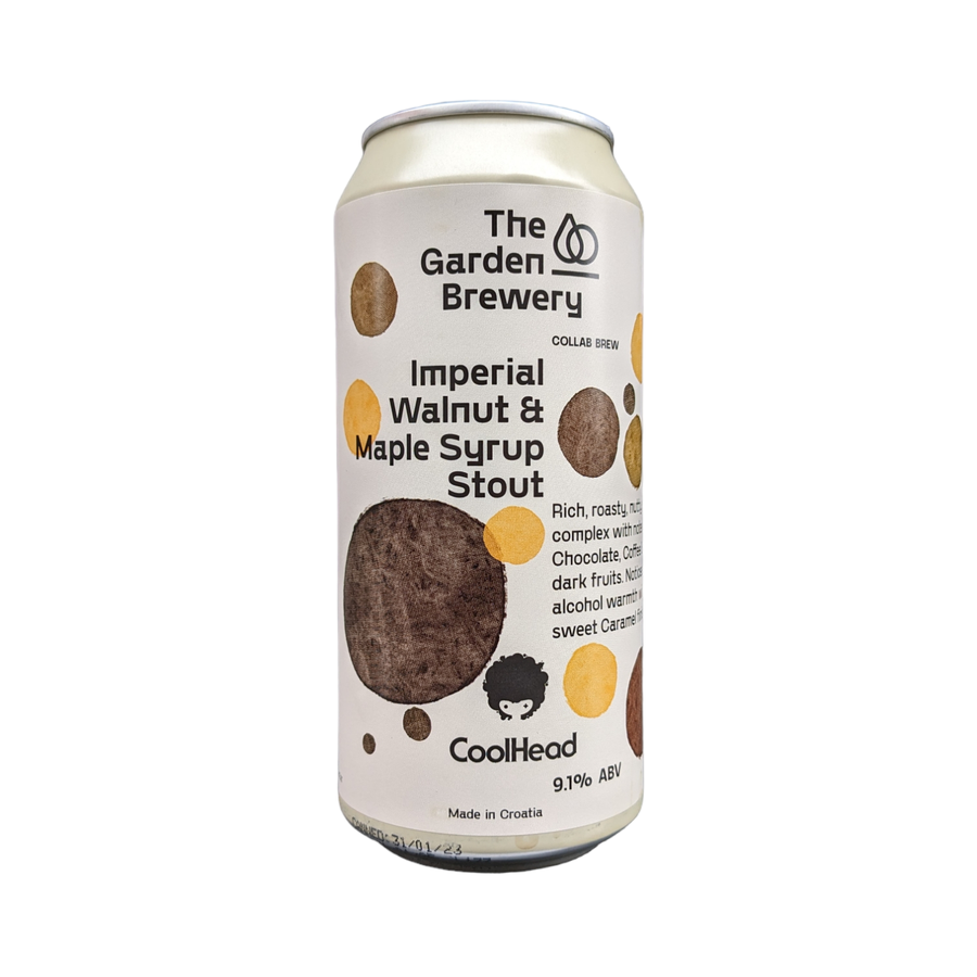 Imperial Walnut And Maple Syrup Stout | The Garden Brewery | 9.1° | Imperial stout / RIS