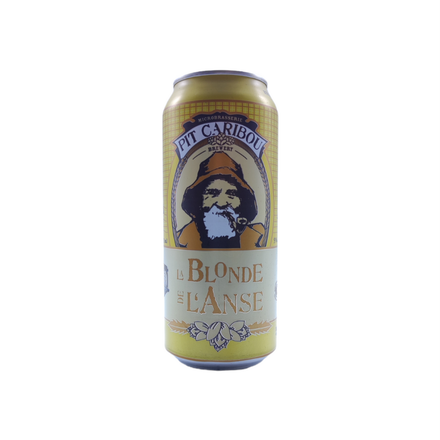 La Blonde de L'Anse | Microbrasserie Pit Caribou | 5° | Ale Blonde / Golden Ale