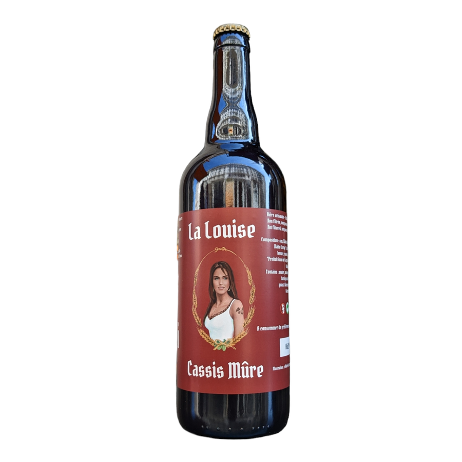 La Louise Cassis Mûre | Distillerie Caladoise | 4.8° | Bière aux fruits