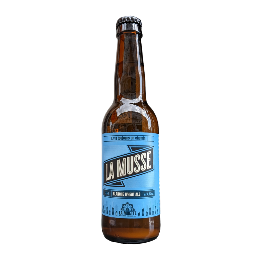 La Musse Blanche | La Ferme-Brasserie La Muette | 4.7° | Ale au blé