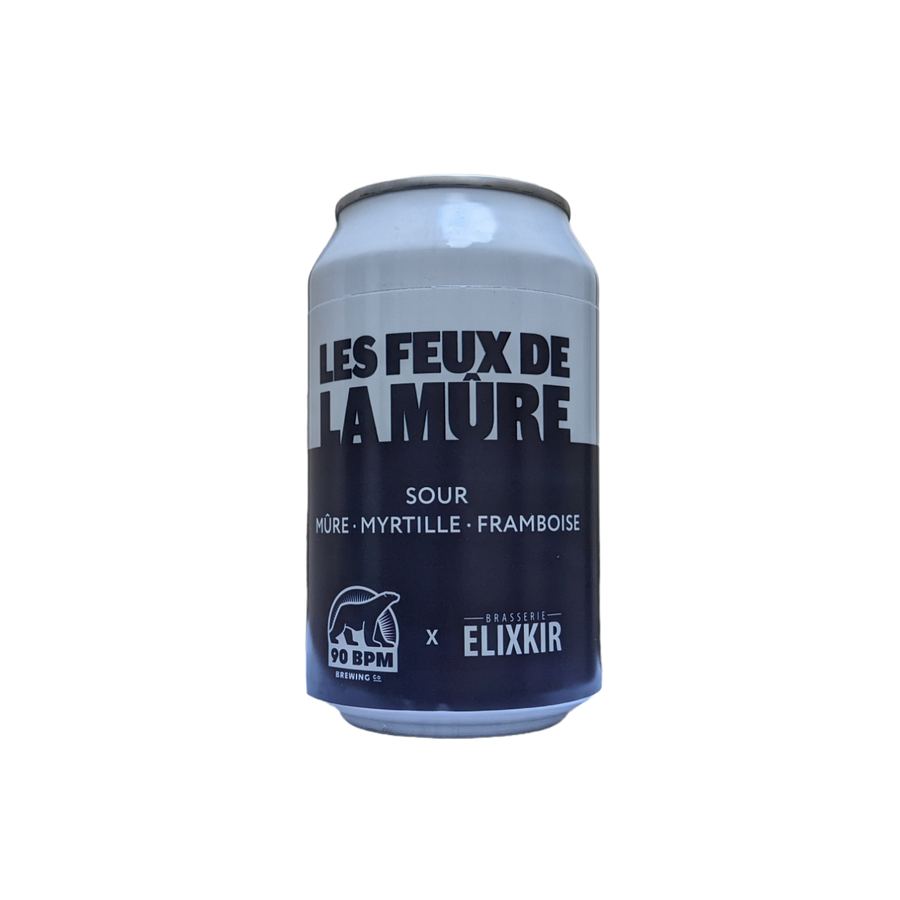 Les Feux de La Mûre | 90 BPM Brewing Co | 6° | Bière Sure / Sour Ale