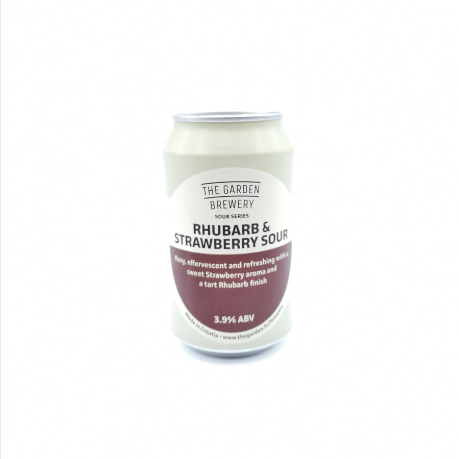 Rhubarb & Strawberry Sour | The Garden Brewery | 3.9° | Bière Sure / Sour Ale
