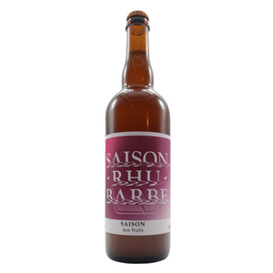 Saison Rhubarbe | Arav' Craft Brewery | 5.3° | Bière de Ferme / Saison