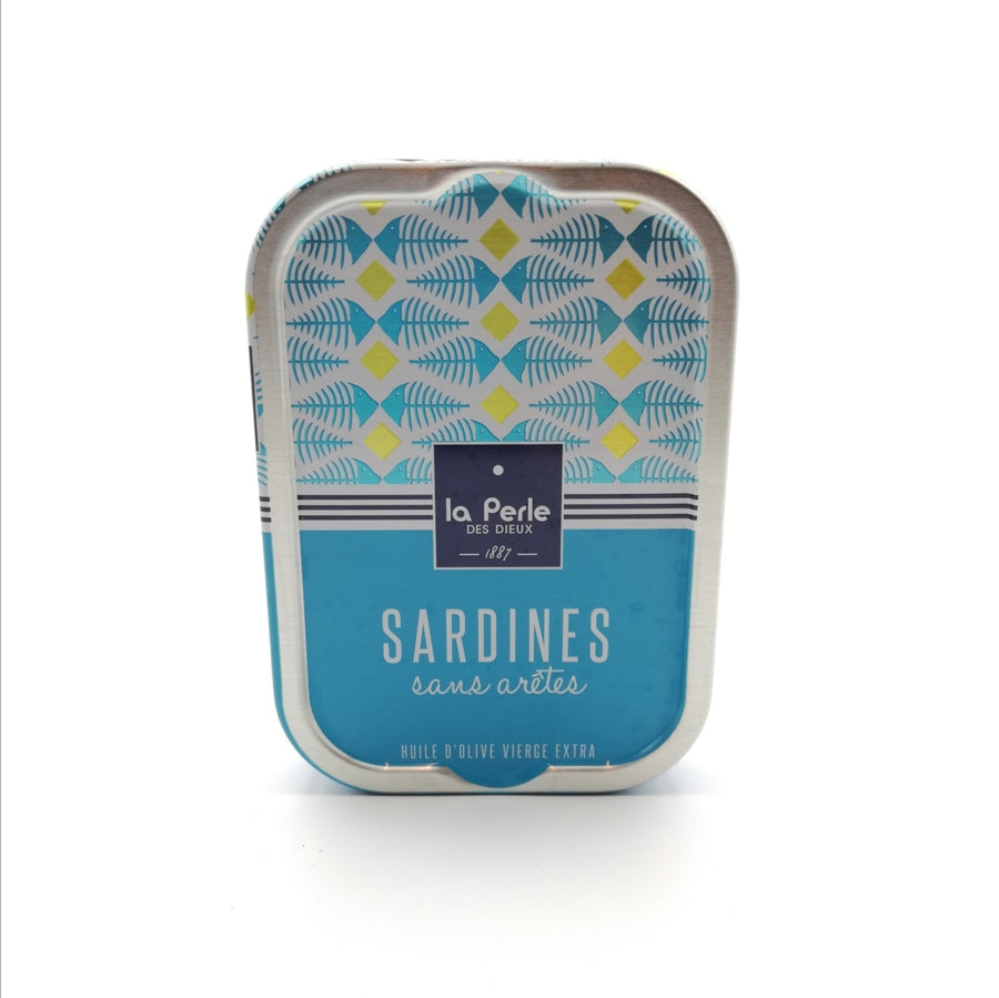 Sardines à l'huile d'olive vierge extra sans arrêtes